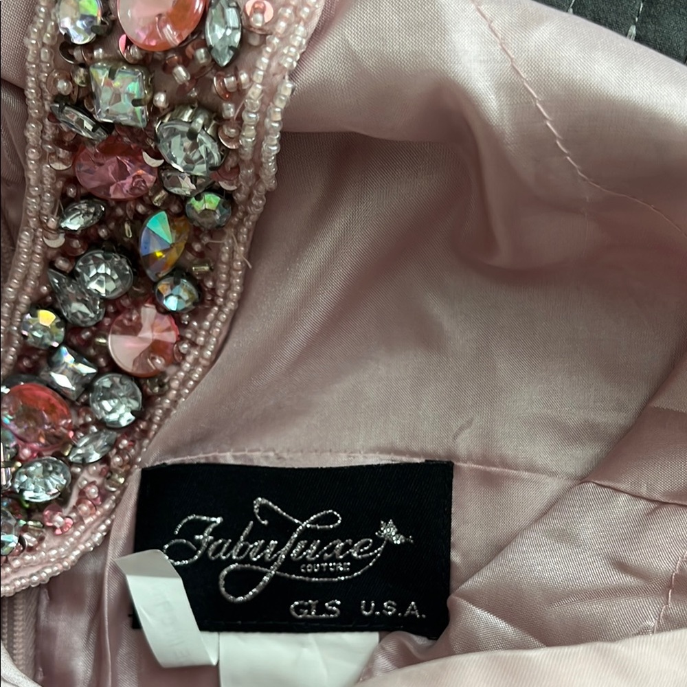 BabyLace Pink Embellished Dress